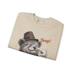 Bear Boop Thanksgiving Sweatshirt, folded