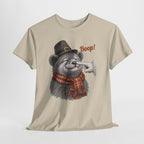 Bear Boop Thanksgiving T-Shirt, flat lay