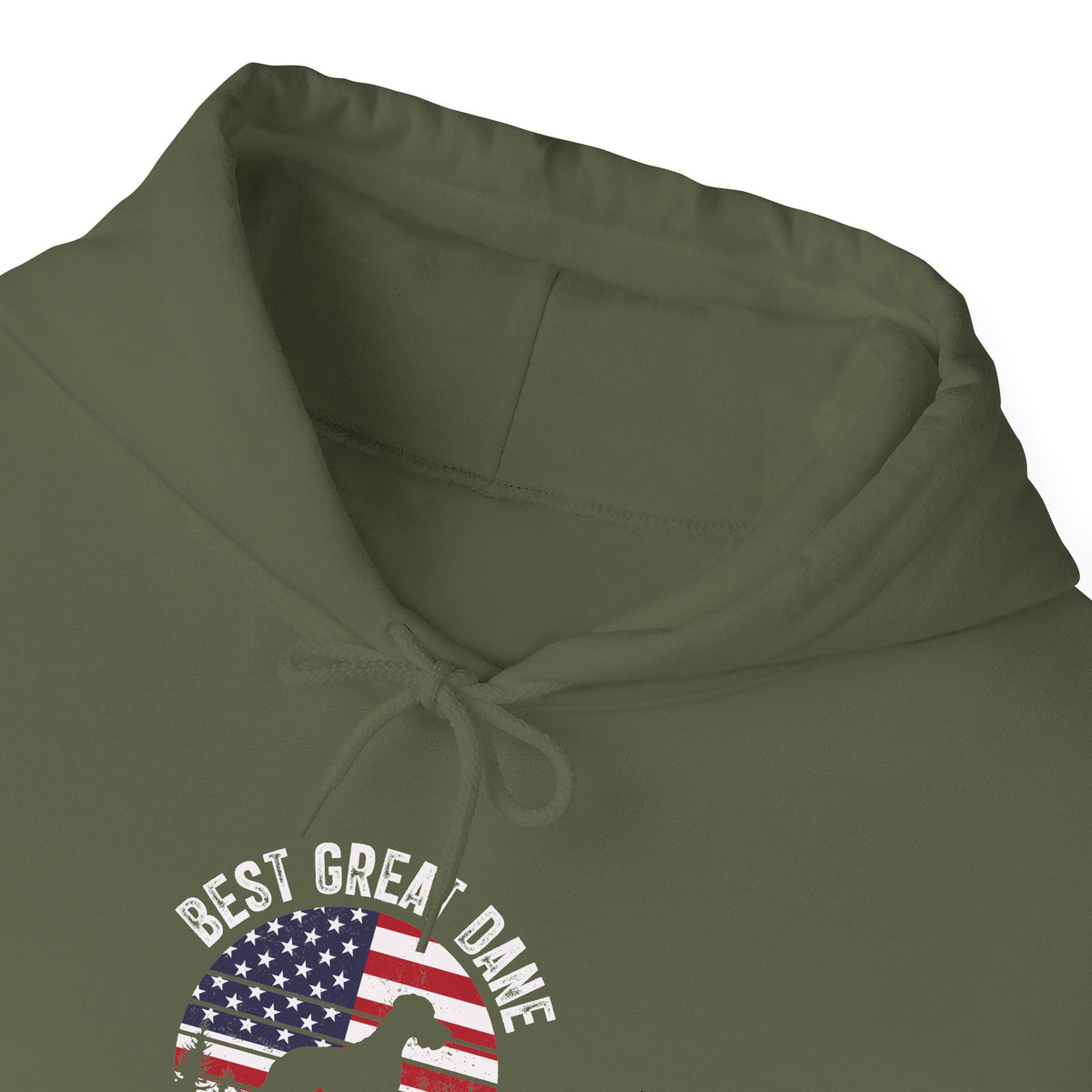 Best Great Dane Dad Ever hoodie, additional product view