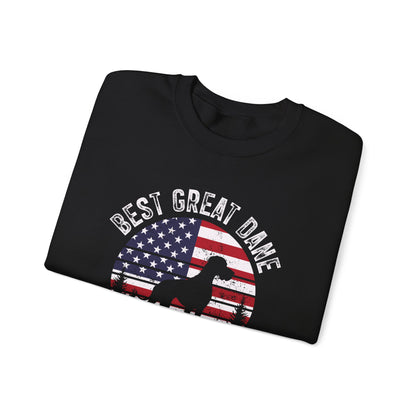Best Great Dane Dad Ever sweatshirt, additional product view