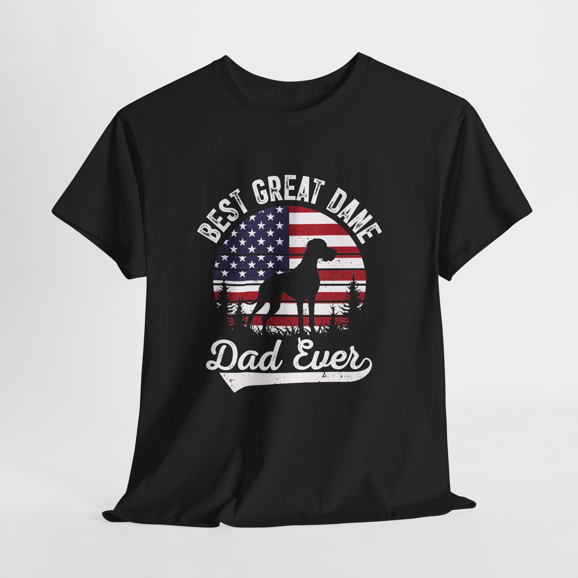 Best Great Dane Dad Ever t-shirt, additional product view