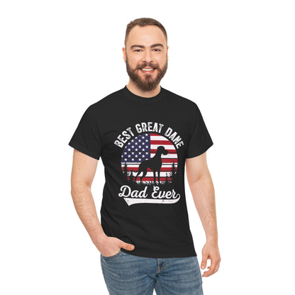 Best Great Dane Dad Ever t-shirt, additional product view