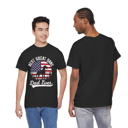 Best Great Dane Dad Ever t-shirt, additional product view