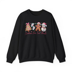 Cookies For Two Please Christmas Sweatshirt