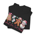 Cookies For Two Please Christmas T-Shirt, folded