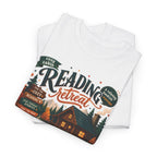 Cozy Cabin Reading Retreat T-Shirt, folded