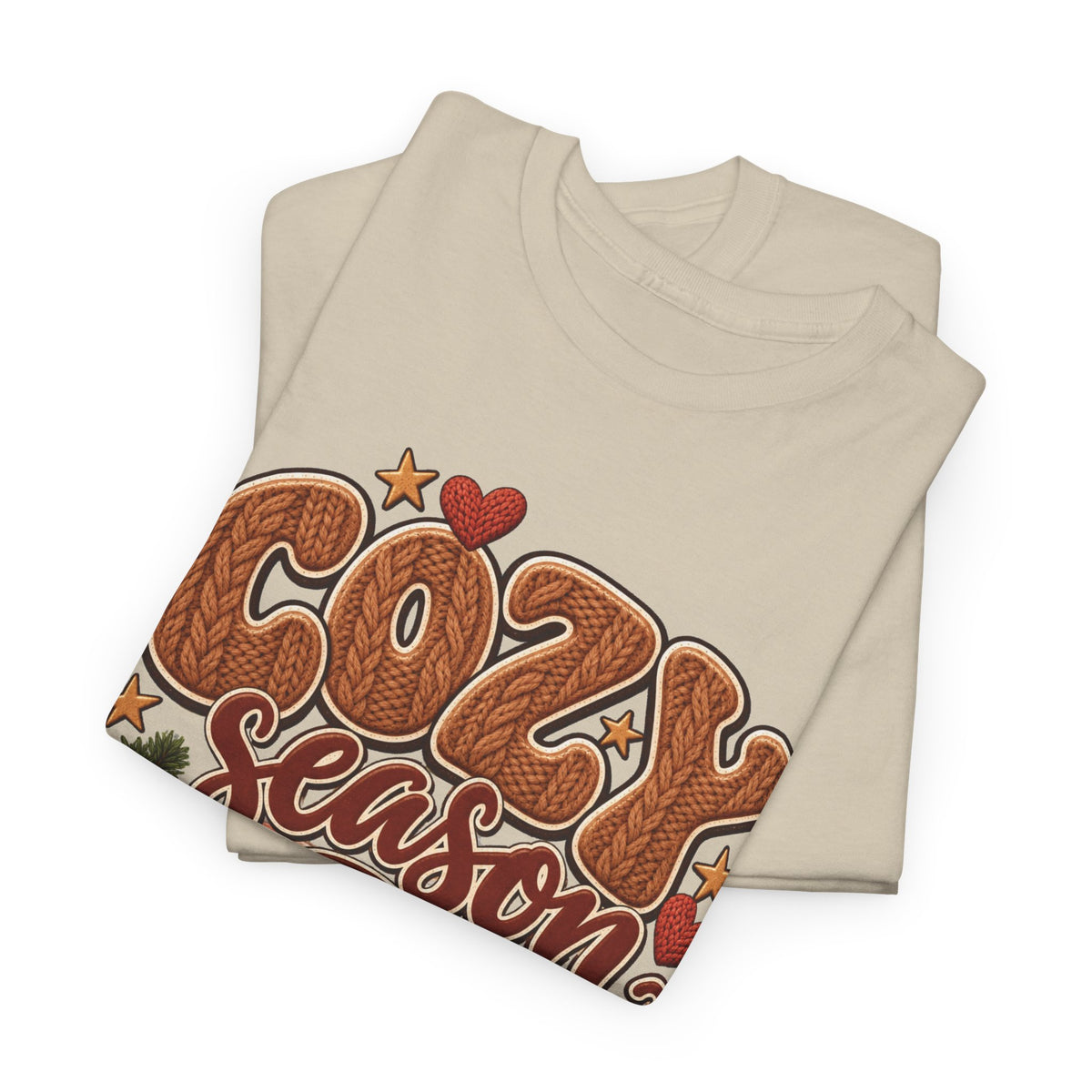 Cozy Season T-Shirt, folded