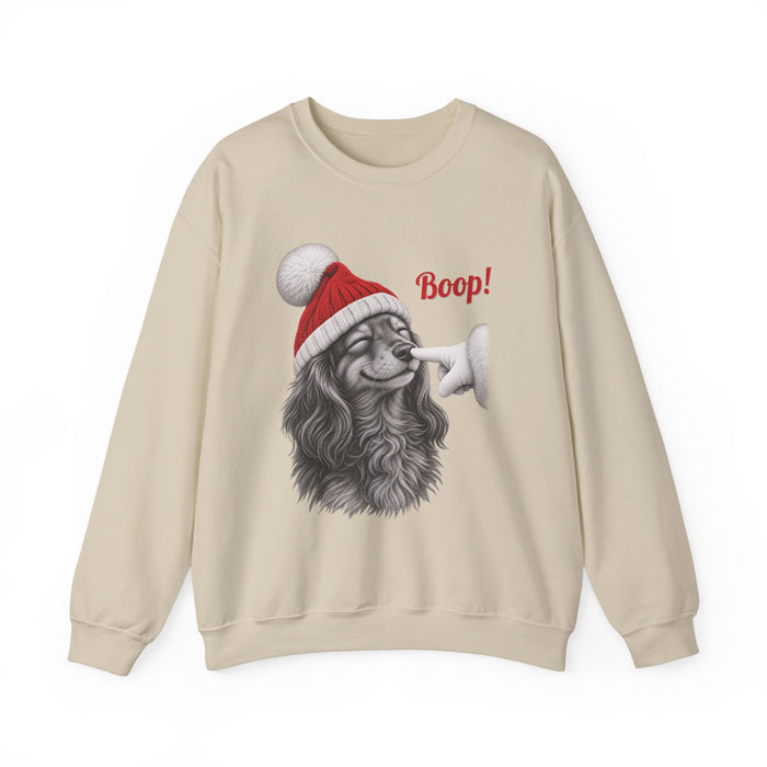 Dachshund Boop Christmas Sweatshirt