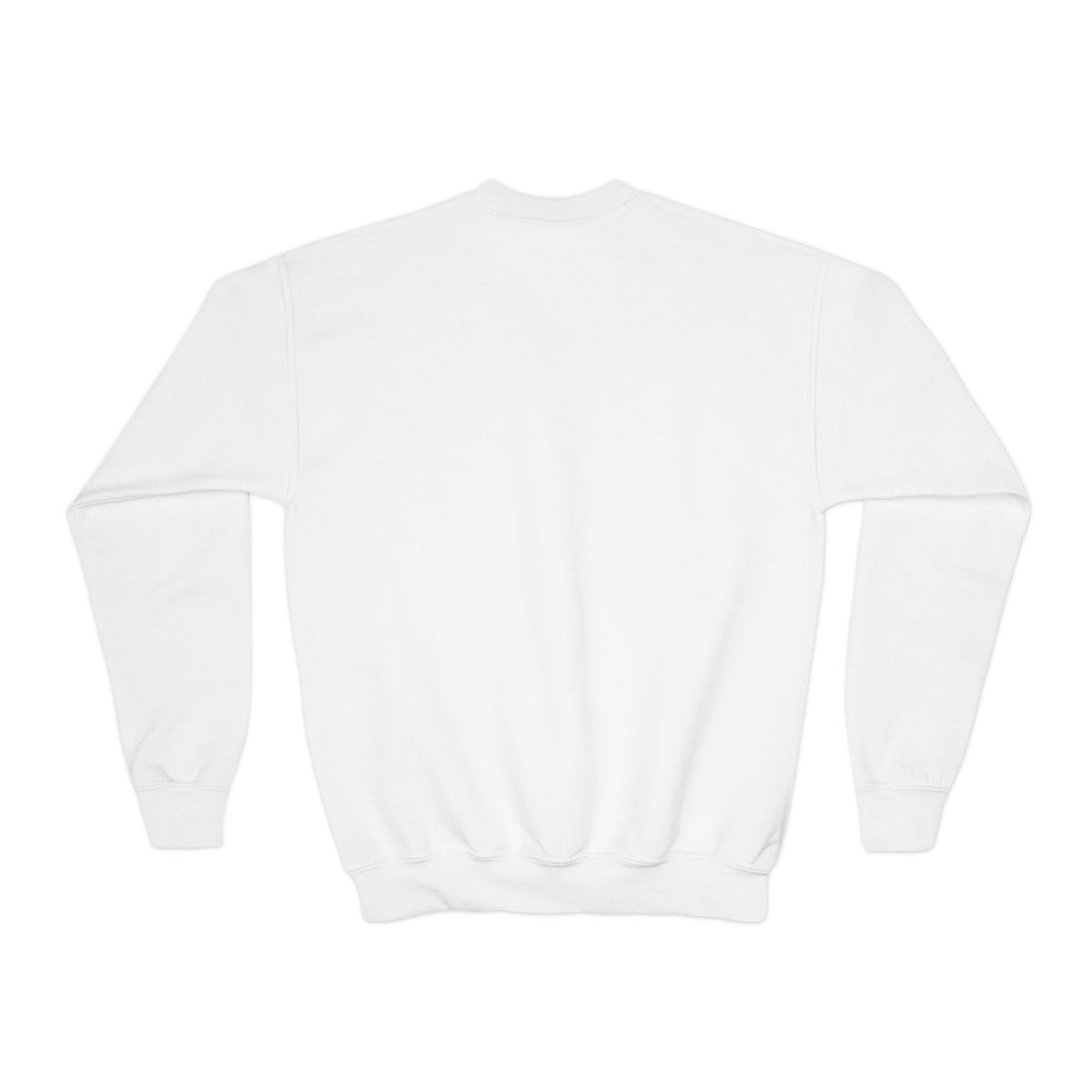 Dachshund Boop Christmas Youth Sweatshirt, back view