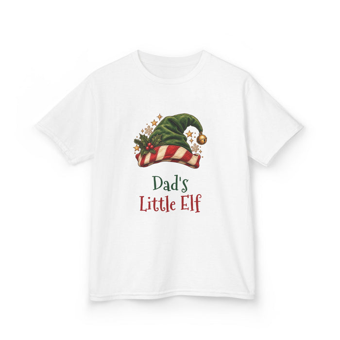 Dad's Little Elf Kids T-Shirt