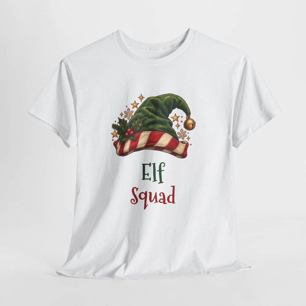 Elf Squad T-Shirt, flat lay
