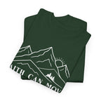 Faith Can Move Mountains T-Shirt, folded
