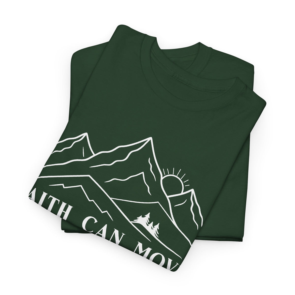 Faith Can Move Mountains t-shirt, additional product view
