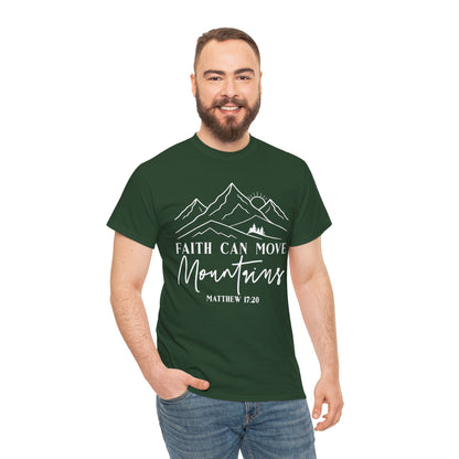 Faith Can Move Mountains t-shirt, additional product view