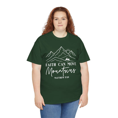 Faith Can Move Mountains t-shirt, additional product view