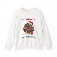 Fawn Great Dane Christmas Sweatshirt