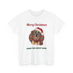 Fawn Great Dane Christmas T-Shirt