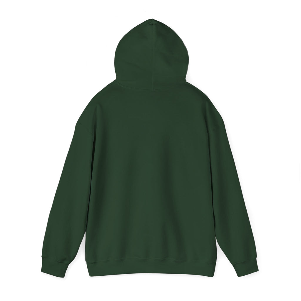 Feast Mode Activated Hoodie, back view with the hood up
