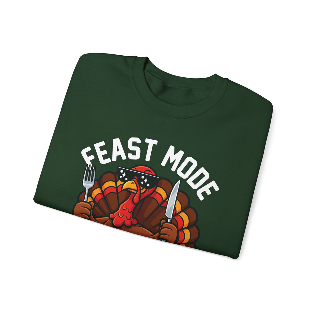 Feast Mode Activated Sweatshirt, folded