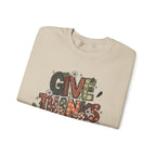 Give Thanks Sweatshirt, folded