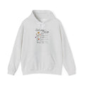 Ash God Says You Are wildflower hoodie, front view