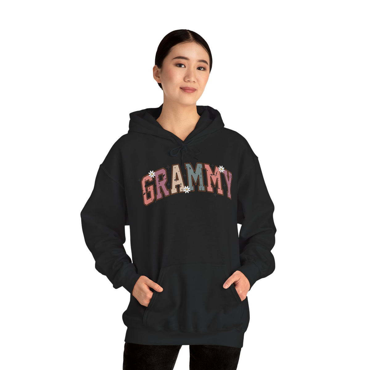 Grammy retro daisy hoodie, additional product view