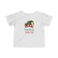 Grandma's Little Elf Baby T-Shirt