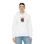 Woman wearing the Merry Christmas From The Great Dane Hoodie