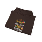 Happy New Year And Yes It's My Birthday Hoodie, folded
