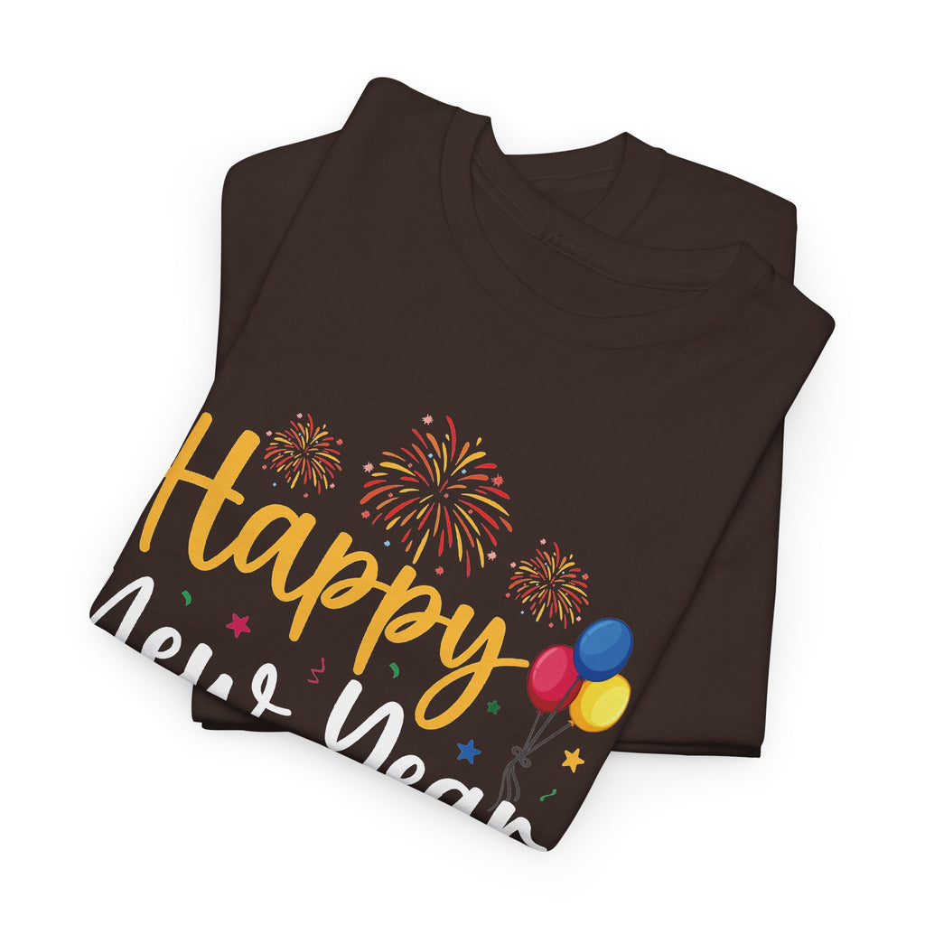 Happy New Year And Yes It's My Birthday T-Shirt, folded