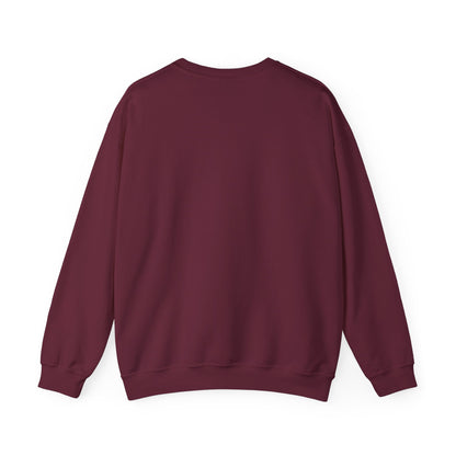 I Found This Humerus ghost sweatshirt, back view