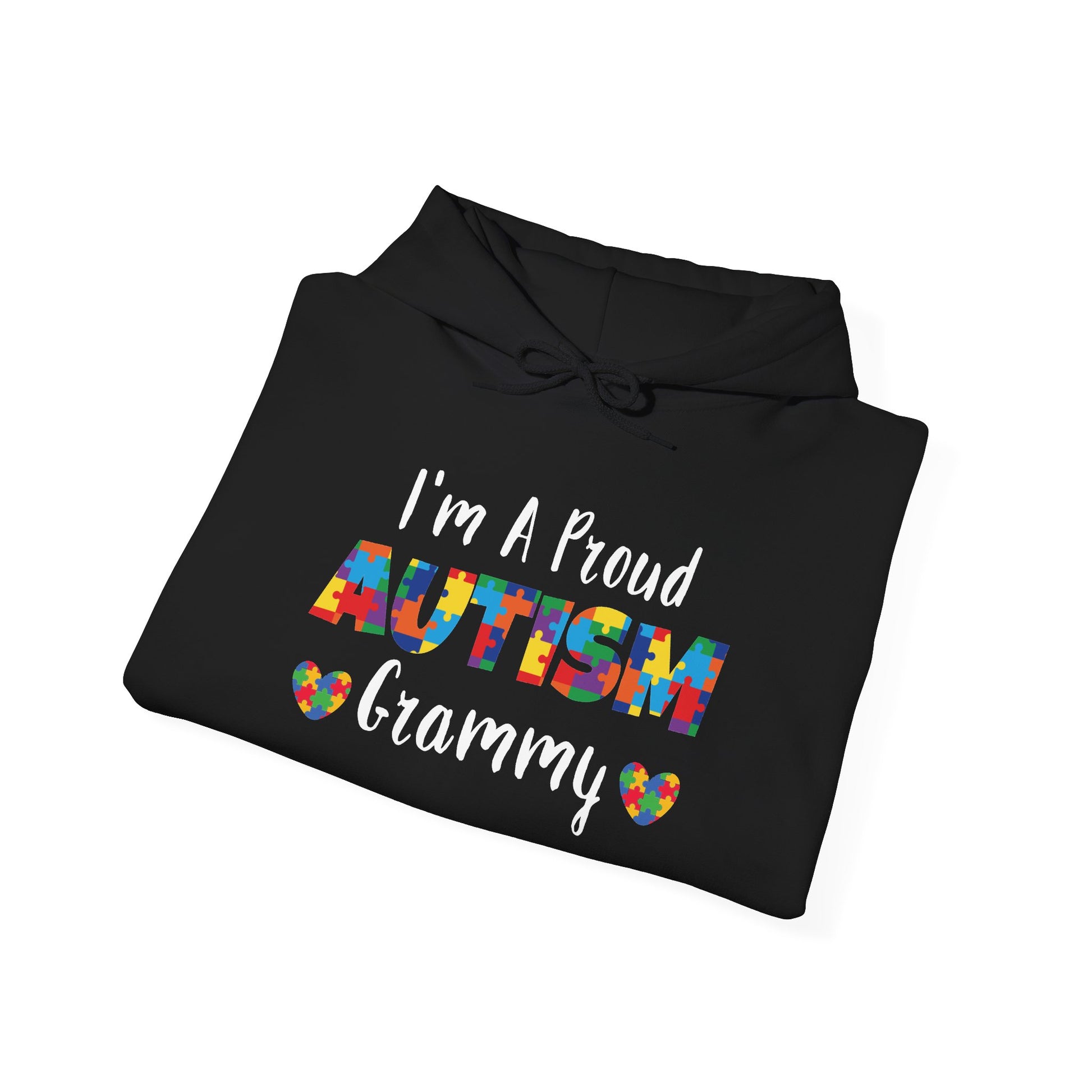 I'm A Proud Autism Grammy hoodie, additional product view
