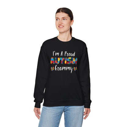 I'm A Proud Autism Grammy sweatshirt, additional product view