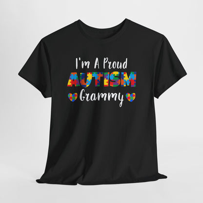 I'm A Proud Autism Grammy t-shirt, additional product view