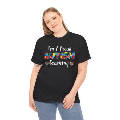 I'm A Proud Autism Grammy t-shirt, additional product view