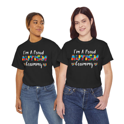 I'm A Proud Autism Grammy t-shirt, additional product view