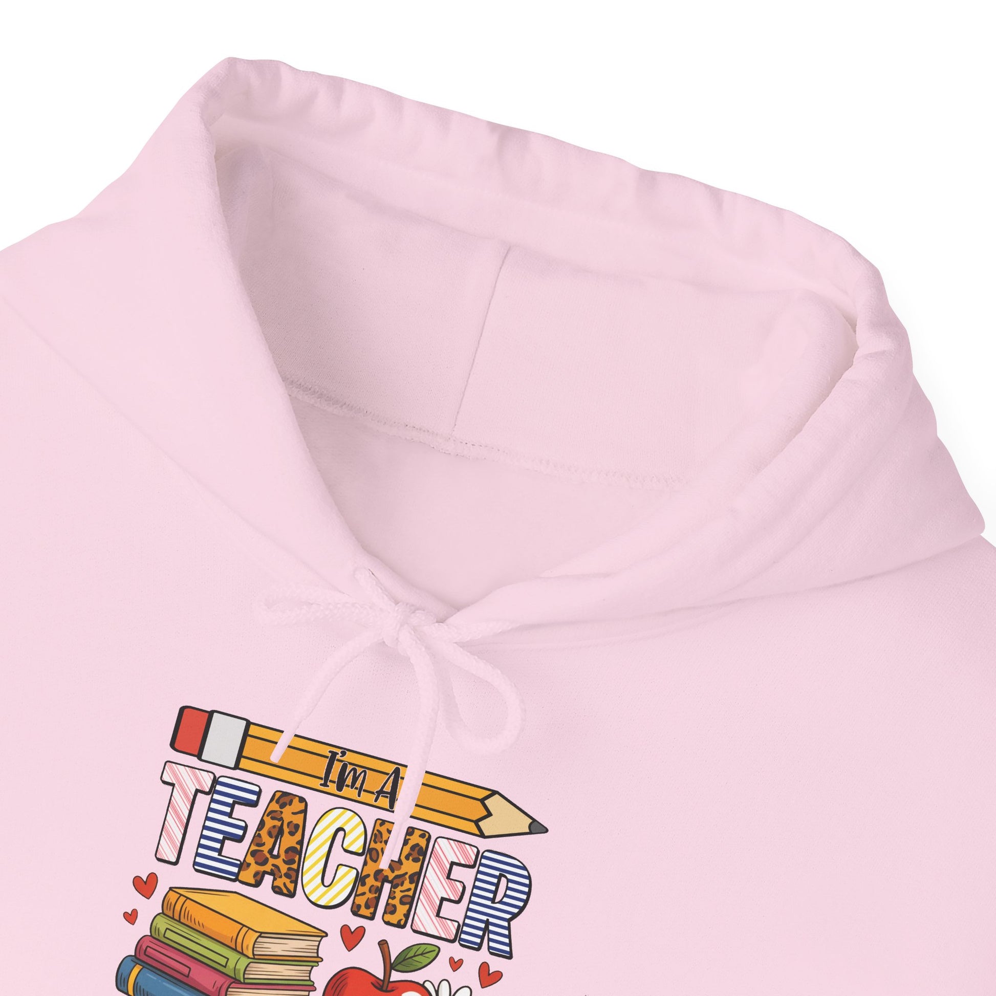 I'm A Teacher What's Your Superpower hoodie, additional product view