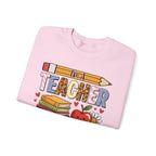 I'm A Teacher What's Your Superpower Sweatshirt, folded