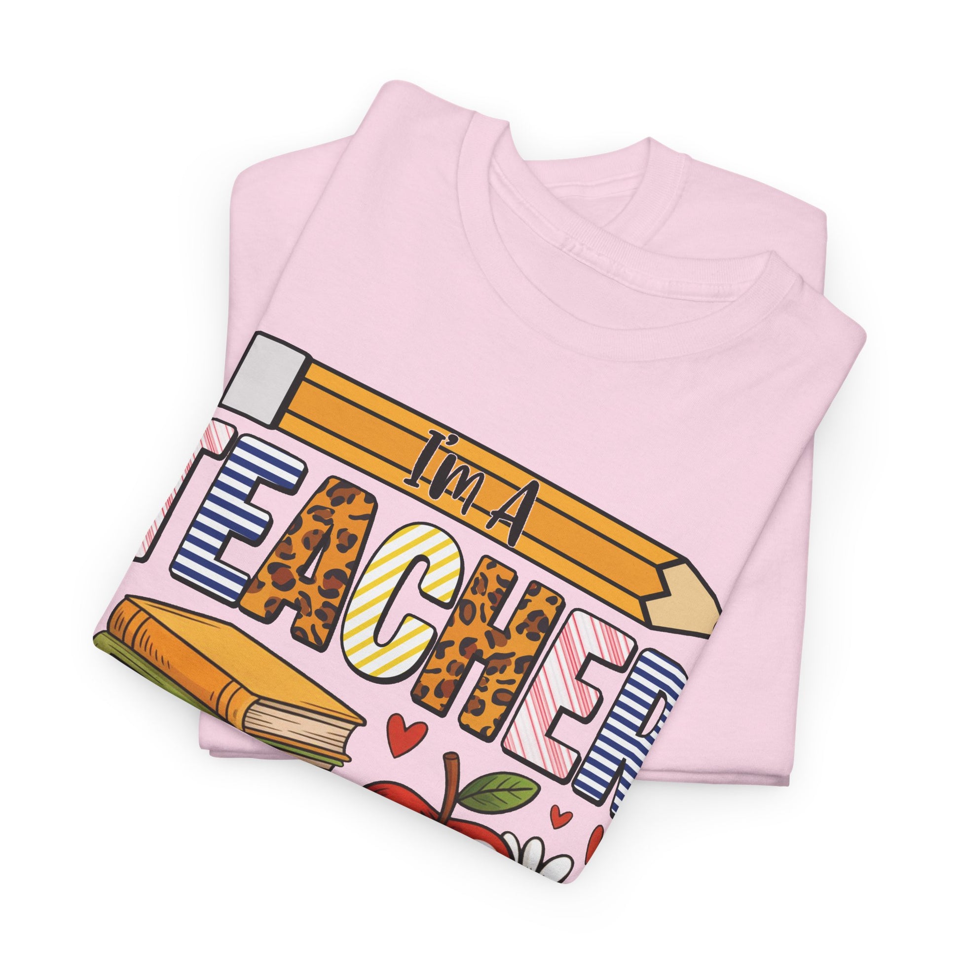 I'm A Teacher What's Your Superpower t-shirt, additional product view