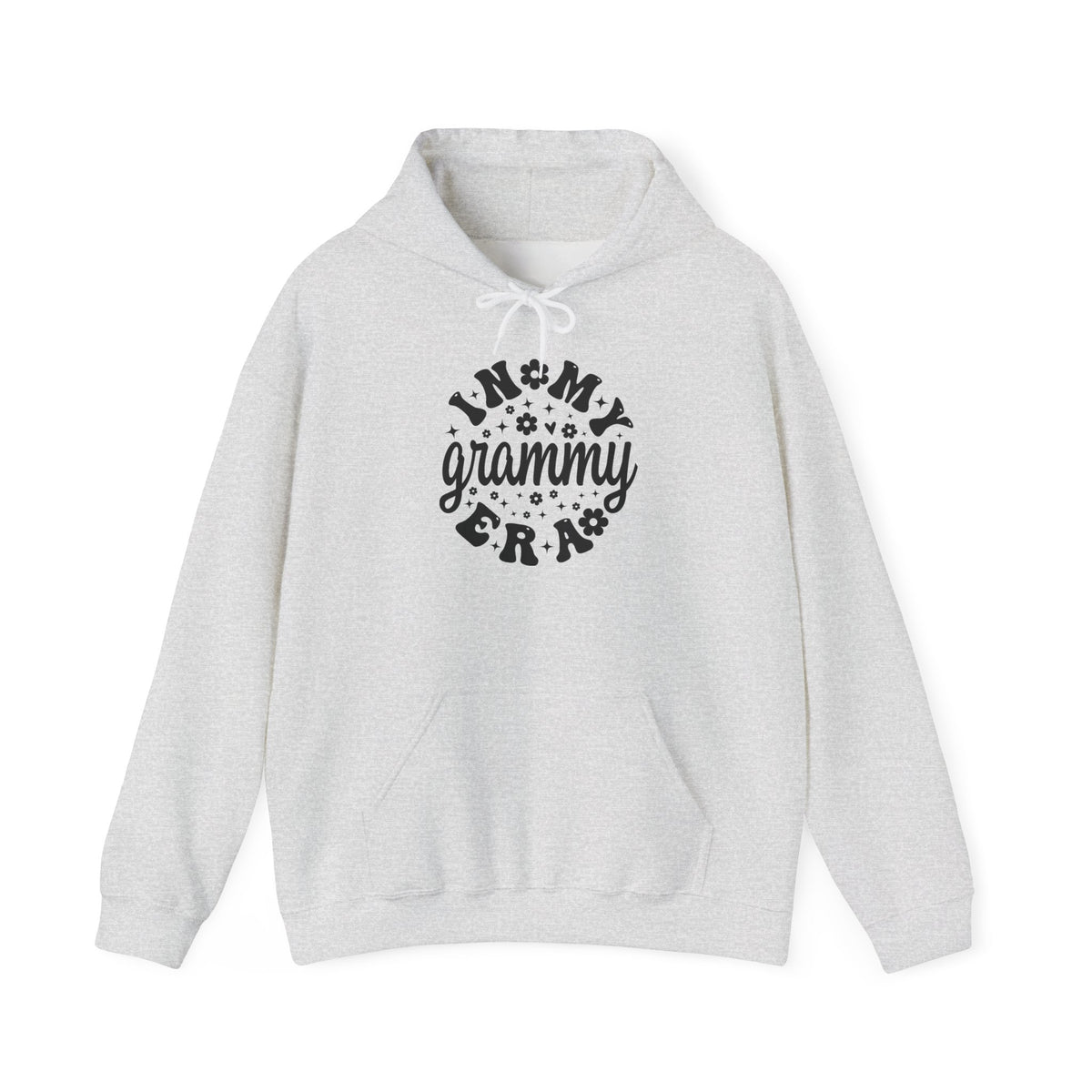 Ash In My Grammy Era retro daisy hoodie, front view