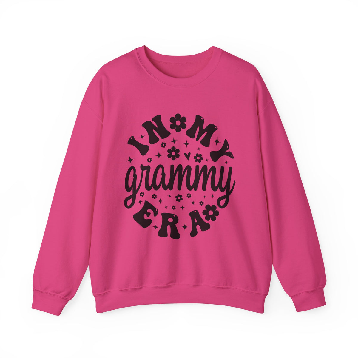 Heliconia In My Grammy Era retro daisy sweatshirt, front view