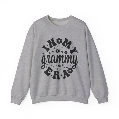 Sport Grey In My Grammy Era retro daisy sweatshirt, front view