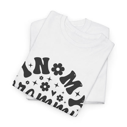 In My Grammy Era retro daisy t-shirt, folded detail
