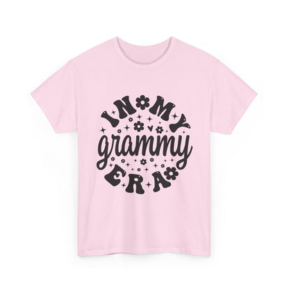 Light Pink In My Grammy Era retro daisy t-shirt, front view