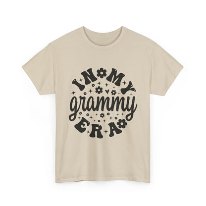 Sand In My Grammy Era retro daisy t-shirt, front view