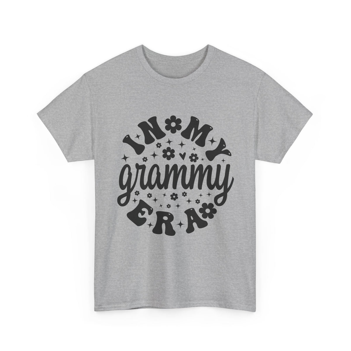 Sport Grey In My Grammy Era retro daisy t-shirt, front view