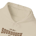 In My Sourdough Era Hoodie, front collar close-up