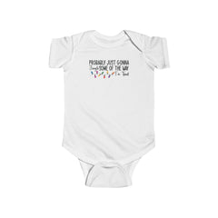Jingle Some Of The Way Funny Christmas Baby Bodysuit