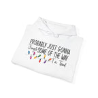 Jingle Some Of The Way Funny Christmas Hoodie, folded
