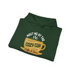 Meet Me At The Cozy Cup Hoodie, folded